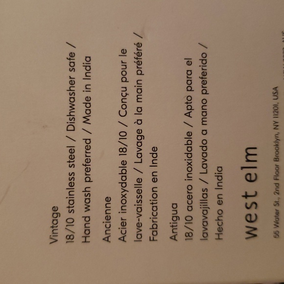 💥BUY 2 GET 1 FREE FRWEST ELM COVE FLATWARE SET, VINTAGE, RETAIL $49.50 - Picture 4 of 8